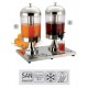 DISPENSADOR ZUMOS DUO INOX STAR 8x2 LITROS APS