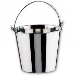 CUBO CON ASA INOX 18% Cr.