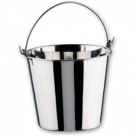 CUBO CON ASA INOX 18% Cr.