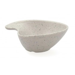 BOL PLATO TRIANGULAR 14,5x12x5 cm MELAMINA SELECT GRIS PIEDR