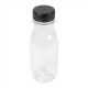 BOTELLA PLASTICA REDONDA TRANSPARENTE 250ml (210ud)