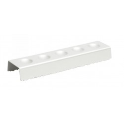 SOPORTE BROCHETAS ALUMINIO GRIS 6X24X3CM