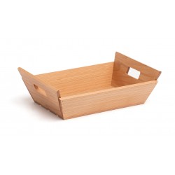 MINI CAJA RECTANGULAR MADERA 24X16X7 CM PANERA