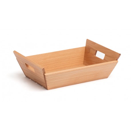 MINI CAJA RECTANGULAR MADERA 24X16X7 CM PANERA