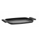 PLANCHA DE ASAR 36x24 CM ABSOLUT BLACK- ALUMINIO