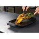 PLANCHA DE ASAR 36x24 CM ABSOLUT BLACK- ALUMINIO