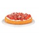 SOPORTE TARTAS MELAMINA BLANCO Ø 310 mm APS