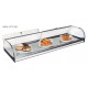 VITRINA NEUTRA INOX VCP-100 990x360x175 mm