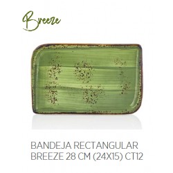 BANDEJA RECTANGULAR BREEZE 28 CM (24X15 CM) BY BONE