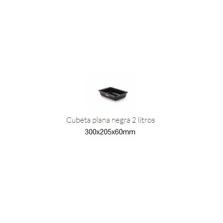 CUBETA SIN TAPA NEGRA