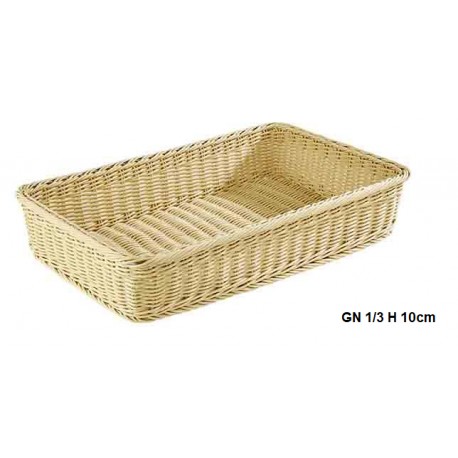 CESTA PAN GN 1/3  POLIPROPILENO 32,5X17,6X10 CM