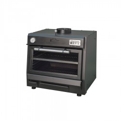 HORNO PIRA 70 LUX BLACK PUERTA ACRISTALADA