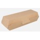 ENVASE PERRITO CALIENTE KRAFT 232x90x63 mm (50 ud)