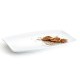 FUENTE PORCELANA BLANCA SERIE GASTRO 30,5X19,5X2,5 CM