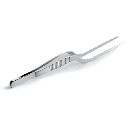 PINZA PRECISION EMPLATAR 21 cm  (ACODADA)