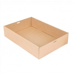 CAJA CATERING 35,9X25,2X8 CM KRAFT (100 UD)