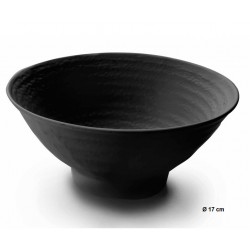 BOL REDONDO MELAMINA SERIE BLACK Ø 17X7CM