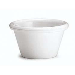 CUENCO RAMEKIN LISO BLANCO MELAMINA Ø 80 x 40 mm. 90 ml