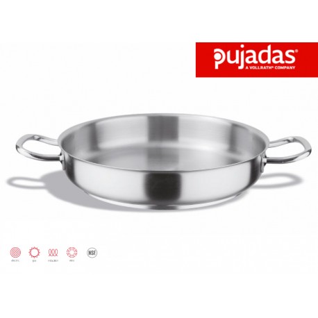 PAELLERA SIN TAPA INOX-PRO