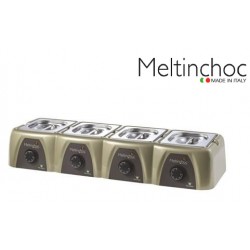 MANTENEDOR CHOCOLATE4 CUBETAS GN 1/6 76X26 H 12,5CM