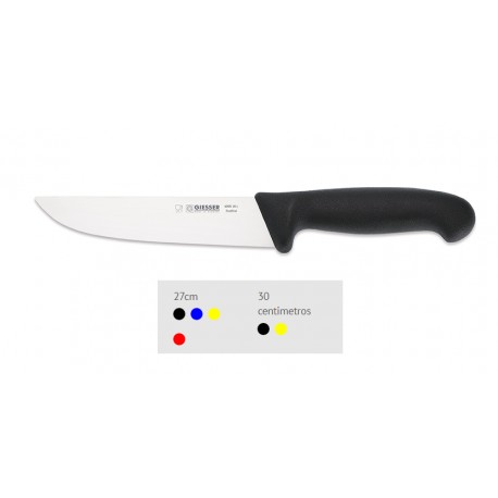 CUCHILLO FILETEAR CARNICERO ANCHO RIGIDO GIESSER