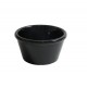 CUENCO RAMEKIN LISO NEGRO MELAMINA Ø 63 x 37 mm. 44 ml