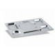 BANDEJA 6 COMPARTIMENTOS INOX  AUTOSERVICIO 460X285X20 MM