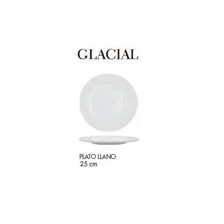 PLATO LLANO GLACIAL ALA ANCHA 25 CM BIDASOA