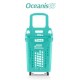 CESTA COMPRA 4 RUEDAS SHOP & ROLL 65 L OCEANICS