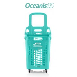 CESTA COMPRA 4 RUEDAS SHOP & ROLL 65 L