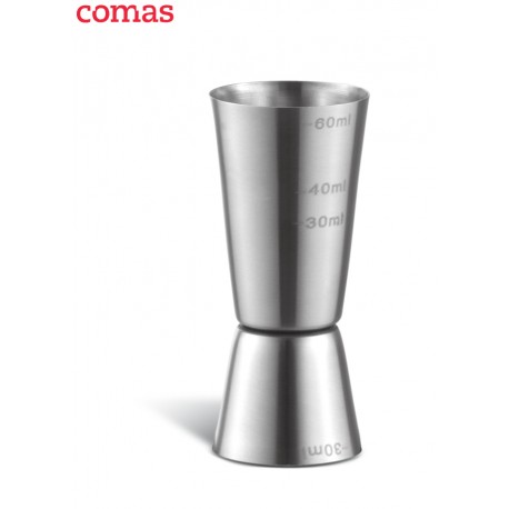 DOSIFICADOR LICOR 30/60 ml. ACERO INOX. (VASO MEDIDOR)