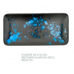 FUENTE RECTANGULAR 30X15 CM OXI AZUL REACTIV