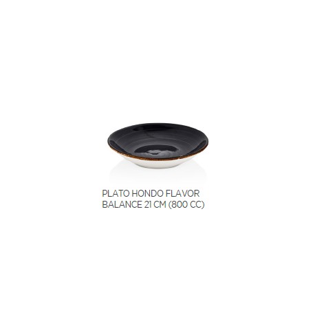 PLATO HONDO BALANCE 21 CM BY BONE