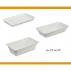 BANDEJA PLEXI GN 1/3 BLANCO BRILLO 325x176mm