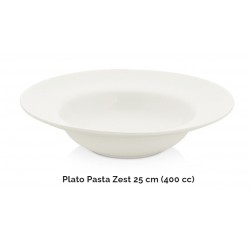 PLATO PASTA 25 CM BY BONE 400 CC ZEST