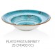 PLATO PASTA INFINITY 25 CM BY BONE 400CC