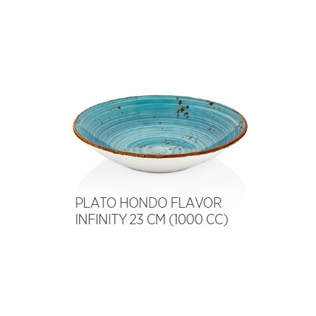 PLATO HONDO INFINITY 23 CM BY BONE