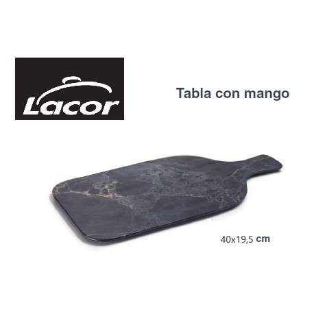 TABLA CON MANGO MELAMINA STONE 40x19,5x0,9 cm