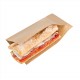 BOLSA ABIERTA HOT DOGS - KRAFT NATURAL 25x13/10 cm