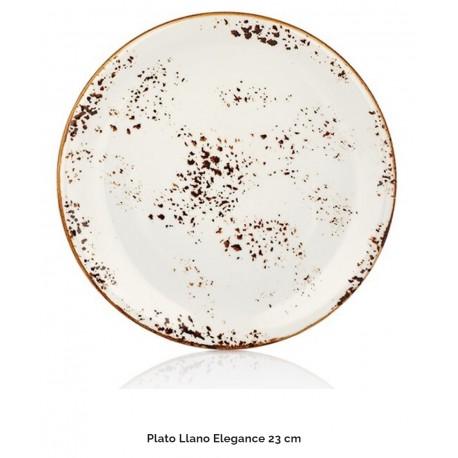 PLATO LLANO ELEGANCE 23 CM BY BONE