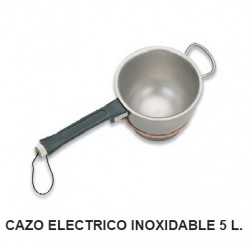 CAZO ELECTRICO INOXIDABLE 5 LITROS