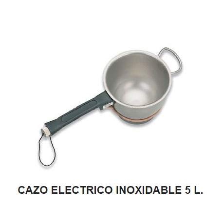 CAZO ELECTRICO INOXIDABLE 5 LITROS