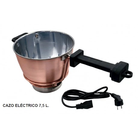 CAZO ELECTRICO COBRE RES.SOLDADAS 7,5 LITROS