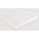 TABLA CORTE PAN CON RECOGE MIGAS 350x250X40MM FIBRA BLANCA