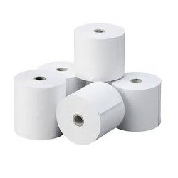 PAQUETE 10 ROLLOS PAPEL TERMICO 80X80X12 65G - SIN BPA