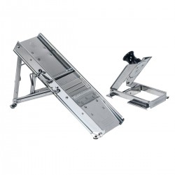 MANDOLINA PROFESIONAL INOX CON CARRO (PEINE 3-10 MM) LOUIS TELLIER