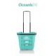 CESTA COMPRA 2 RUEDAS SHOP & ROLL 34 L OCEANICS