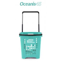 CESTA COMPRA 2 RUEDAS SHOP & ROLL 45 L OCEANICS