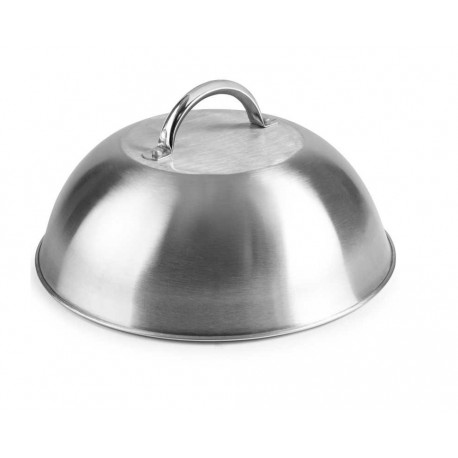 TAPA CAMPANA PLANCHA GRILL INOX  Ø 14 cm