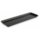 BANDEJA PLEXIGLAS GN 2/4 NEGRO BRILLO 530x162x17 mm